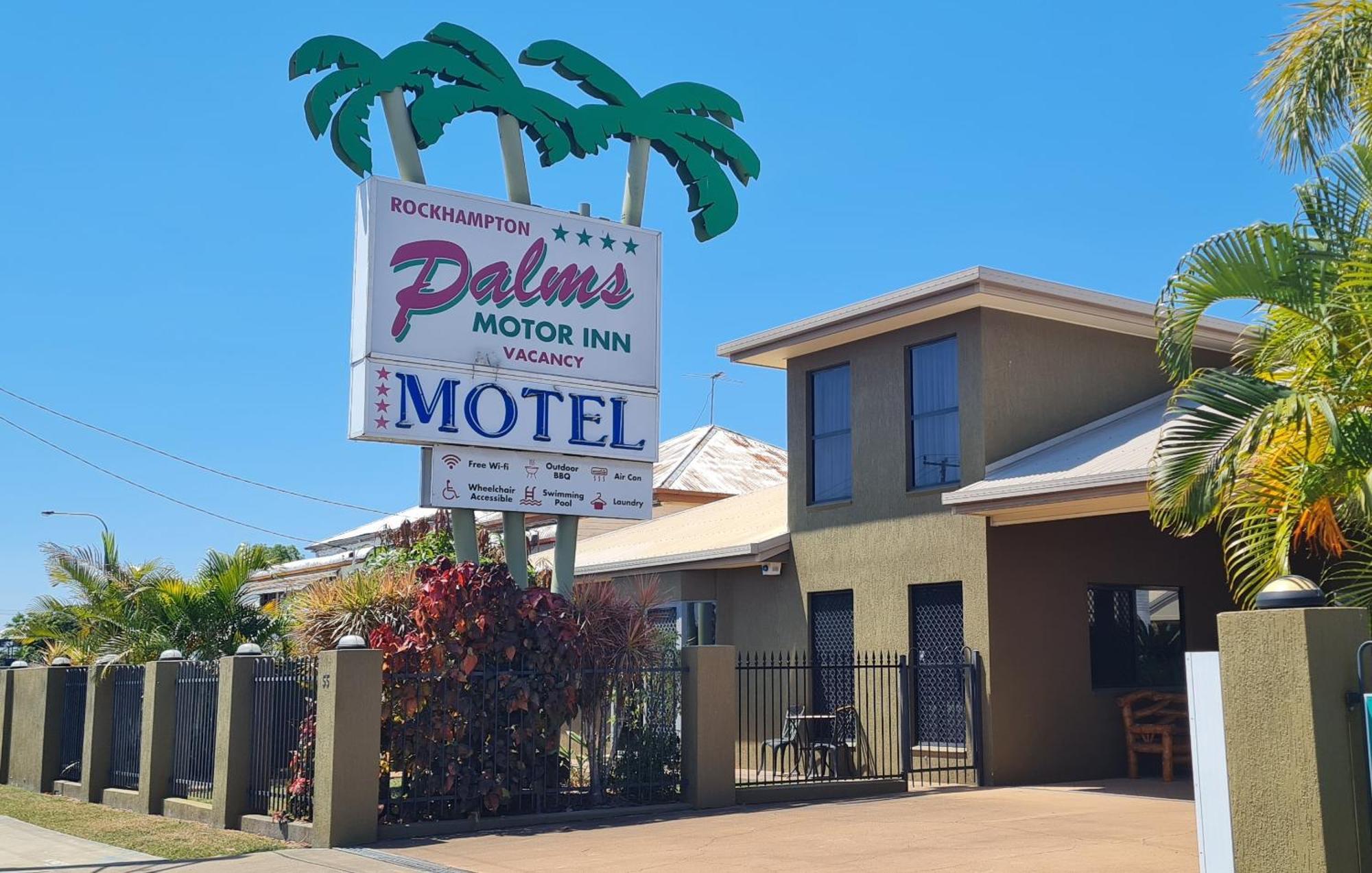 Rockhampton Palms Motor Inn Zewnętrze zdjęcie